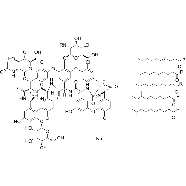 Teicoplanin sodium (Antibiotic MDL-507 sodium; MDL-507 sodium) 184539-13-7